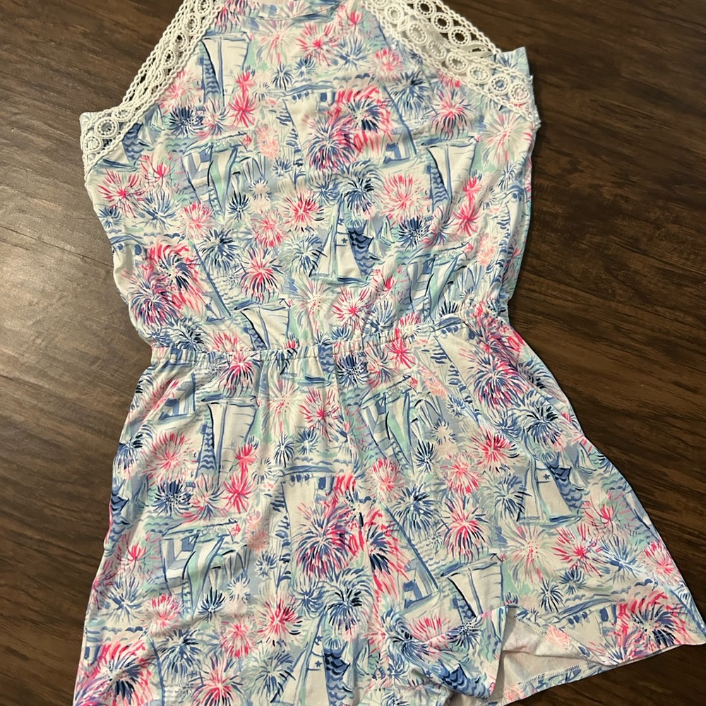 Lilly Pulitzer Sea to Shining Sea Romper